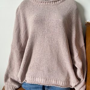 Tie back Sweater